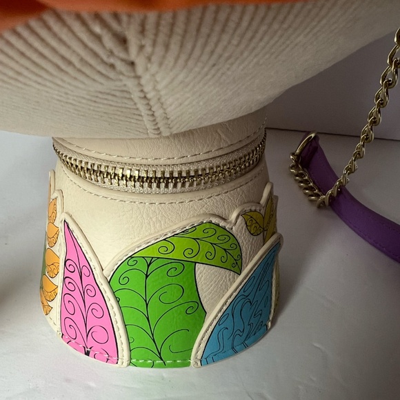 Disney Alice Wonderland Stitch Shoppe Caterpillar LoungeFly Crossbody - Picture 3 of 12